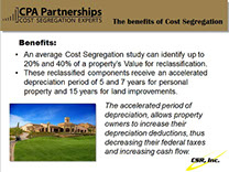 Cost Segregation Presentation Link