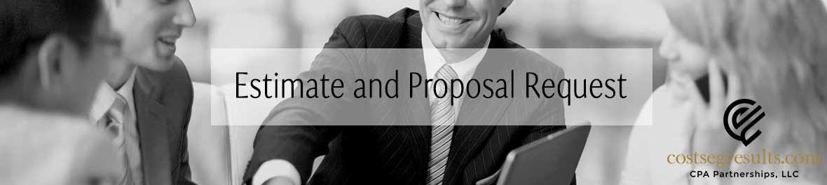 Requesting Estimate for Cost Segregation